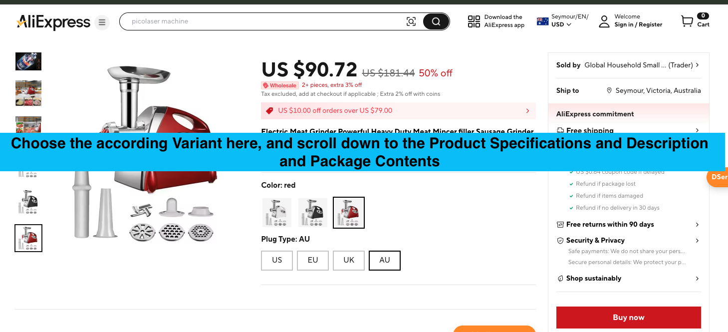Verify Specifications